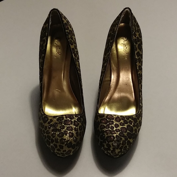 Glitter Leopard heels ! - Picture 2 of 9